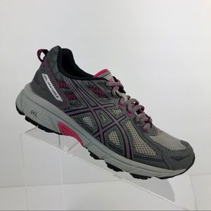 Asics Gel Venture 6 Gray Trail Running Size 6